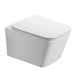 Set rezervor WC cu cadru incastrat Alcadrain AM101/1120 si clapeta M778 negru plus vas WC Fluminia Paris cu capac softclose FLMParisW+AM101/1120+M778 - Img 6