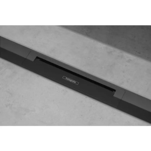 Set rigola pentru dus plus capac Hansgrohe RainDrain Flex ajustabil 80 cm negru mat - Img 6