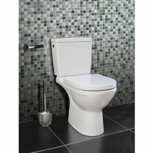 Set vas wc pe pardoseala Villeroy & Boch O.novo DirectFlush cu rezervor si capac soft close - Img 3