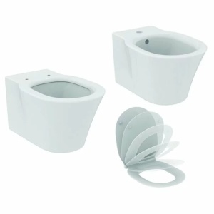 Set vas wc suspendat cu capac softclose si bideu suspendat Ideal Standard Connect Air Aquablade - Img 10