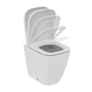 Set vas WC suspendat Ideal Standard I.life S alb cu bideu si capac slim softclose - Img 7