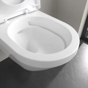 Set vas WC suspendat Villeroy & Boch Architectura TwistFlush alb cu capac soft close - Img 6