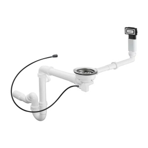 Sifon automat Hansgrohe D16-12 pentru chiuveta cu o cuva - Img 1