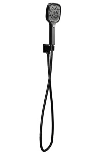 Sistem Complet De Dus REA ORIX BLACK BOX, Montaj In Perete, Para Patrata Tip Ploaie 25x25 Cm, 2 Functii De Curgere A Apei, Finisaj Negru Mat - Img 8