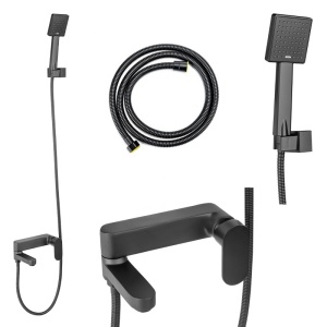 Sistem de dus PRO FATTER, Finisaj Negru - Img 1