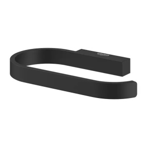 Suport hartie igienica Grohe Selection negru mat Phantom Black - Img 2
