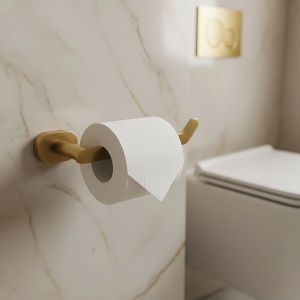 Suport hârtie igienică Rea 109 Til Brush Gold - Img 2