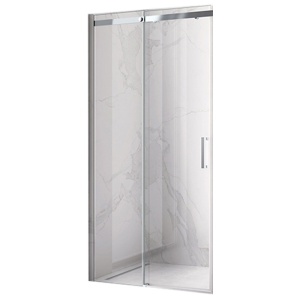 Usa de dus culisanta pentru nisa ZES-KZ09B-110 cu rame cromate, 105 - 110 cm