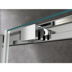 Usa de dus KZ14D culoare Crom, dimensiune reglabila 125-130cm - Img 8