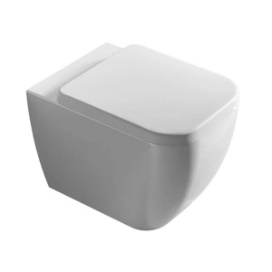 Vas wc pe pardoseala Hatria Bianca Back-to-Wall Rimless - Img 1