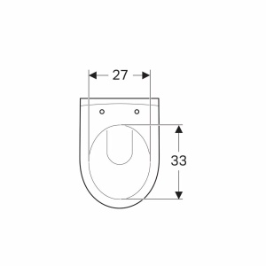 Vas WC suspendat fara capac cu spalare verticala Geberit iCon alb - Img 3