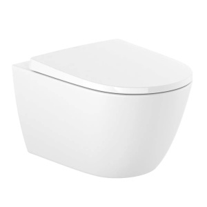 Vas WC suspendat Roca Ona rimless alb 53 x 36 cm