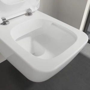 Vas wc suspendat Villeroy & Boch Collaro rimless cu capac softclose alb alpin - Img 3