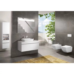 Vas wc suspendat Villeroy & Boch Venticello cu capac slim soft close alb - Img 7