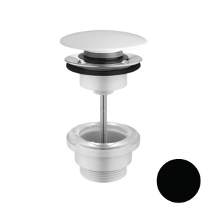 Ventil Click-Clack universal Hatria cu capac ceramic negru mat - Img 1