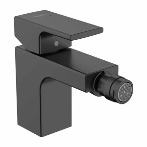 Baterie bideu Hansgrohe Vernis Shape monocomanda negru mat - Img 1