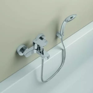 Baterie cada - dus Ideal Standard Ceraflex crom lucios cu set de dus - Img 6