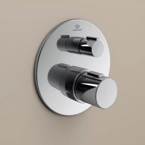 Baterie cada - dus incastrata Ideal Standard Ceratherm T100 crom lucios fara corp ingropat - Img 1