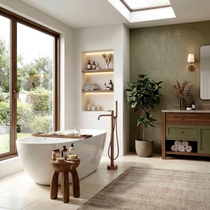 Baterie de podea Rea Venti Brush Copper - Img 5