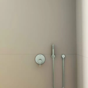 Baterie dus incastrata Ideal Standard Atelier Joy argintiu Silver Storm fara corp ingropat - Img 5