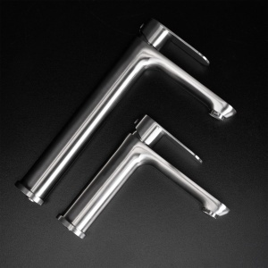 Baterie inalta pentru lavoar 295 mm Rea Logan Brush Nickel - Img 7