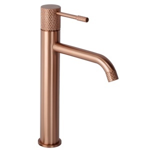 Baterie inalta pentru lavoar Rea Venti Brush Copper