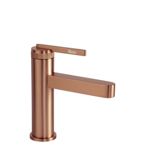 Baterie joasa pentru lavoar Rea Grace brush copper