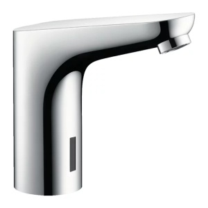 Baterie lavoar electronica Hansgrohe Focus alimentare cu acumulator crom - Img 1