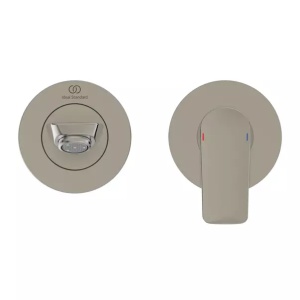 Baterie lavoar incastrata Ideal Standard Connect Air pipa 23 cm argintiu Silver Storm fara corp ingropat - Img 2