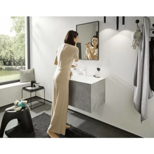 Baterie lavoar monocomanda Hansgrohe Finoris 110 crom cu ventil Pop-Up - Img 8