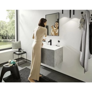 Baterie lavoar monocomanda Hansgrohe Finoris 110 crom cu ventil Pop-Up - Img 11