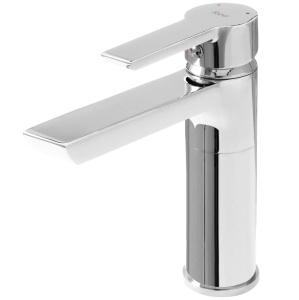 Baterie Lavoar REA ARGUS CHROME LOW, Montaj Pe Lavoar, Capat Fix, Monocomanda, Inaltime 16 Cm, Culoare Crom, Finisaj Lucios - Img 7