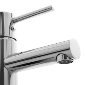 Baterie lavoar REA TESS Low Chrome LOW, Inaltime 18cm, finisaj Crom - Img 3