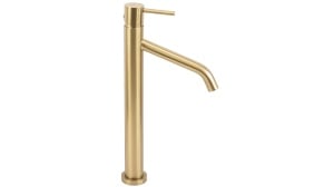 Baterie pentru baie REA LEVEL high,auriu mat - Img 1
