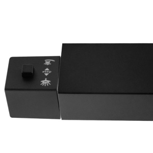 Baterie pentru dus neagra cu termostat si cu efect de ploaie T153B-BL - Img 15