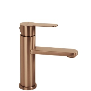Baterie pentru lavoar Rea Arcos Brush Copper