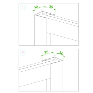 Cabina de dus BS16C Dretunghiulara , Dimensiune 120x90cm, Design Modern, Culoare Negru - Img 19