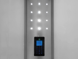 Cabina de dus cu cada si hidromasaj alba MO-08135, 135 x 135 x 220 cm - Img 13
