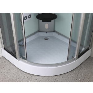 Cabina de dus cu hidromasaj si sauna WSH7180WS, 80 x 80 cm - Img 7