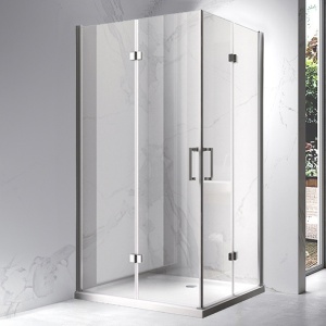 Cabina de dus dreptunghiulara din sticla securizata si rame cromate KZ13C 120 x 90 cm - Img 12