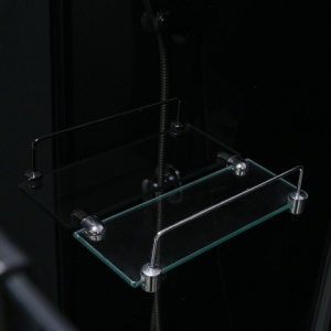 Cabina de dus patrata cu hidromasaj, Dimensiune 90x90 cm, Inaltime 210 cm - Img 8