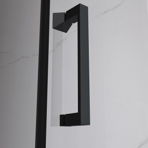 Cabina de dus patrata din sticla securizata cu rame negre KZ04A 70 x 70 cm - Img 16