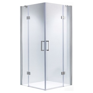 Cabina de dus patrata KZ25 negru mat 80 x 80 cm sticla 6 mm - Img 23