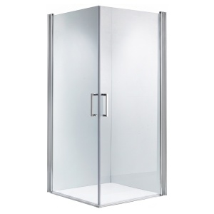 Cabina de dus patrata KZ29 90 x 90 x 195 cm sticla 6 mm profil crom