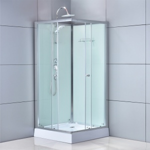 Cabina de dus patrata WSH308 ,cu cadita de dus 90x90 cm , Culoare Crom - Img 10