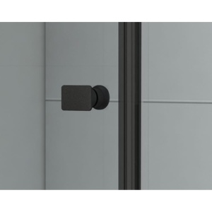 Cabina De Dus Rectangulara PRO B163, 80x60 Cm - 100x120 Cm, Sticla Securizata 8 Mm, Inaltime 195 Cm - Img 2
