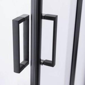 Cabina dus cu cadita inclusa, culoare negru, dimensiuni 90x90cm - Img 9