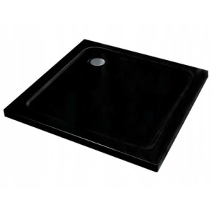Cabina dus KZ93D/ST02C crom cu cadita inclusa neagra, dimensiune 70x70 - Img 9