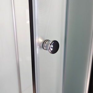 Cabina dus Semicerculara cu cadita WSH304B , sticla mata, dimensiune 90x90 - Img 8
