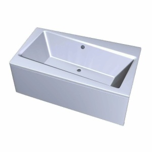 Cada asimetrica Besco Infinity 150x90 cm, Dreapta - Img 2